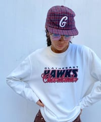 flat top cap「check G」#2509-9
