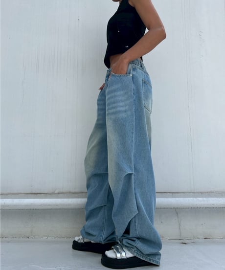 tuck denim pt「strat」#21299