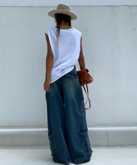 cargo denim「envelope」#91037（ベルト付き）
