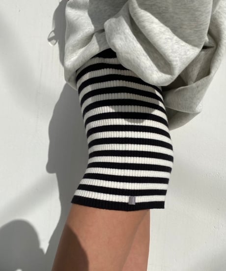 knit short pt「border」#7395
