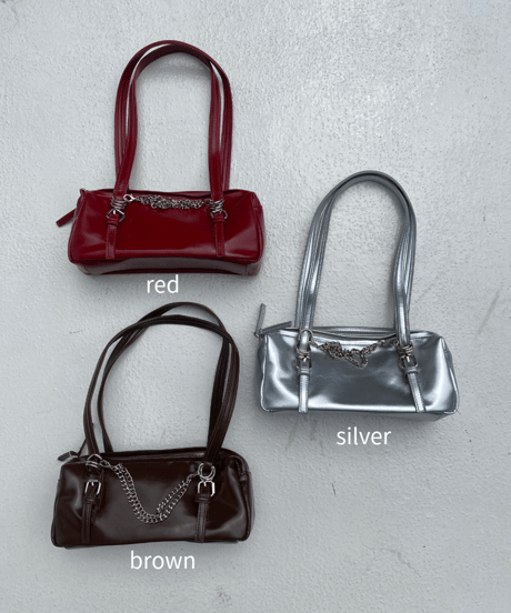 double zip bag「chain」#668858