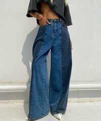 wide denim pt「docking」 #3621