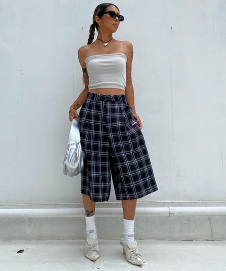 【¥6,800→¥4,800】oversized shorts 「baggy checkers」#3126