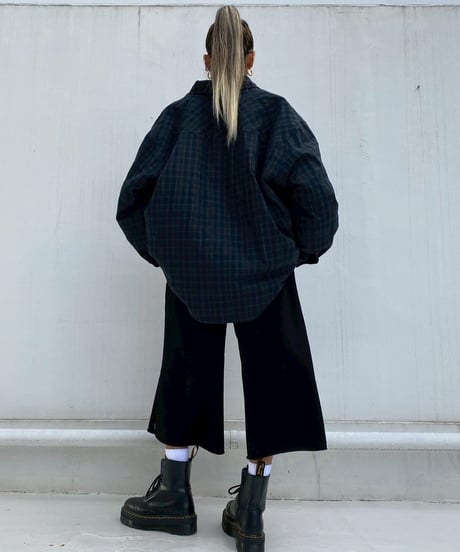冬物非公開oversized jc「cool check」#99235510