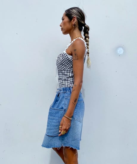 gingham camisole「diner」#2859