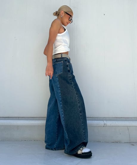 wide denim pt「docking」 #3621