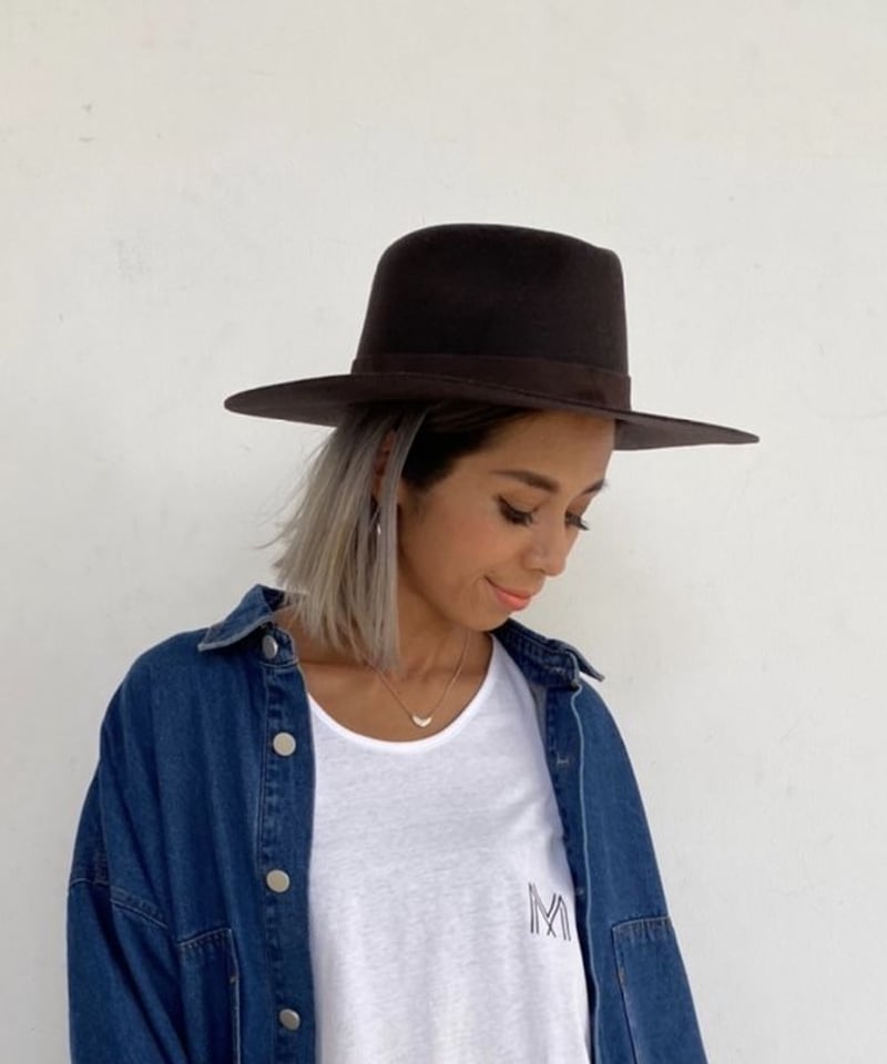 【未使用品‼️】BEAMS WYETH\"River\"Hat  つば広　ハット　通年 WYETH