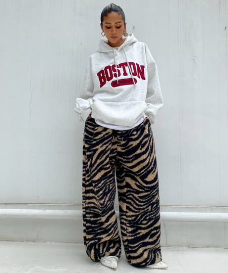 hoodie「BOSTON uni」#6810511（裏起毛）