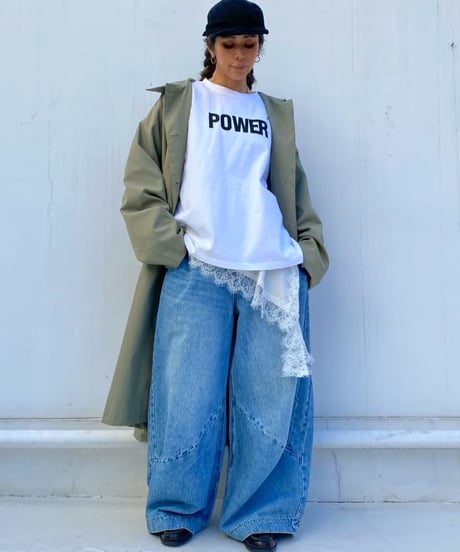 baggy pt「stitch barrel」#8018617