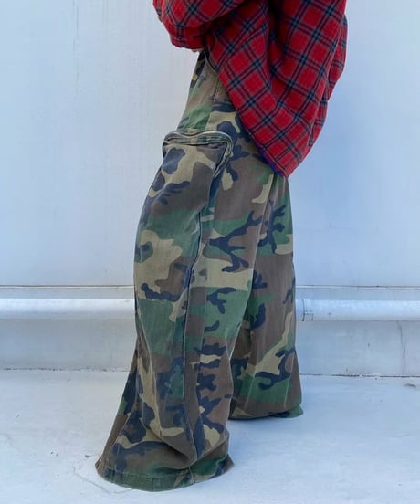 baggy pt「camo pocket」#6352