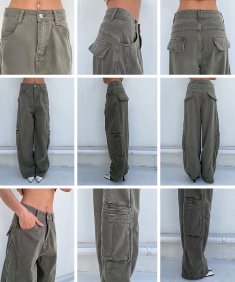 【¥8,600→¥5,800】cargo pants「pocket in pocket」#8595