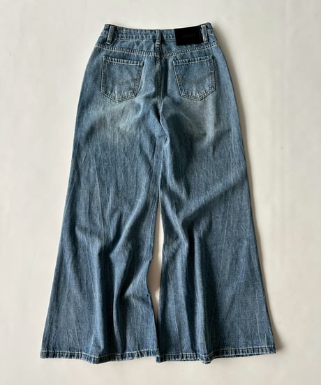 super flare denim「w pocket」#1162063