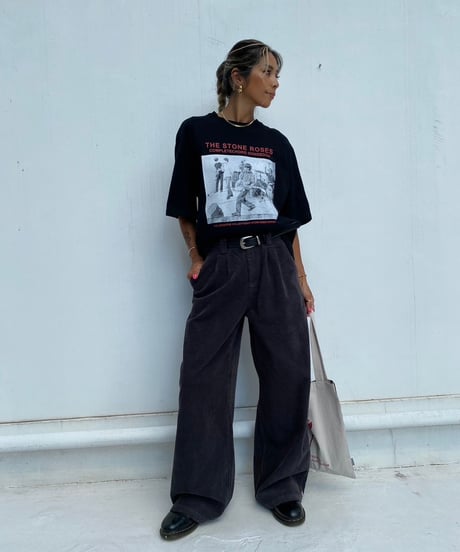 【¥7,600→¥4,800】wide Rock tee「STONE ROSES」#6315