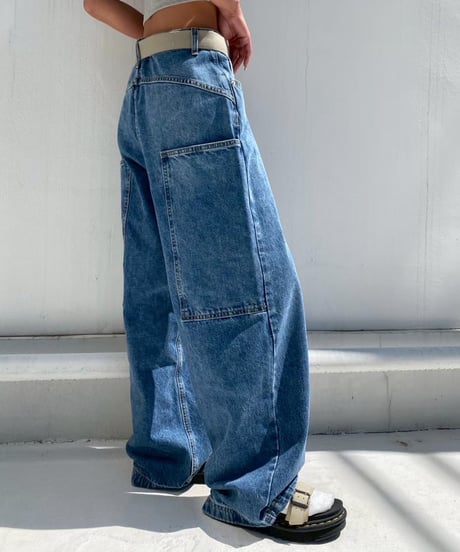 denim tapered pt「pocket」#68053