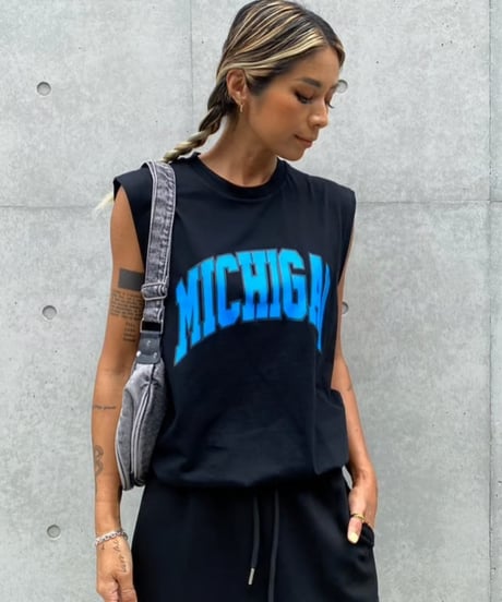 loose tank「MICHIGAN」#9701