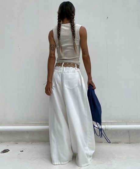 rib tank「v-neck」#5783-25364