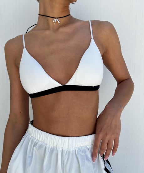 triangle bra「bi color」#009