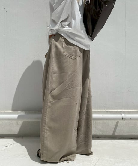 tuck barrel pt「volume」#39664(ベルト付き)