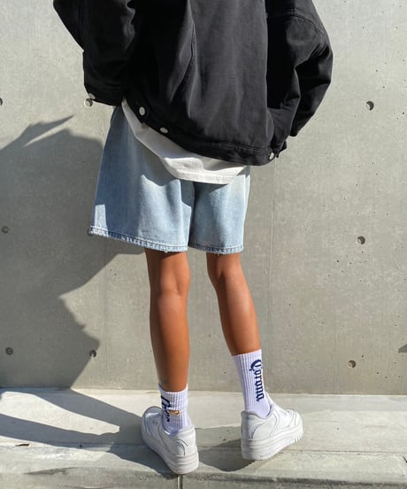 denim short pt 「Baggy」#122