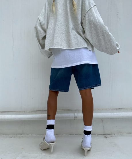 denim half pt「rip n wash」#66596