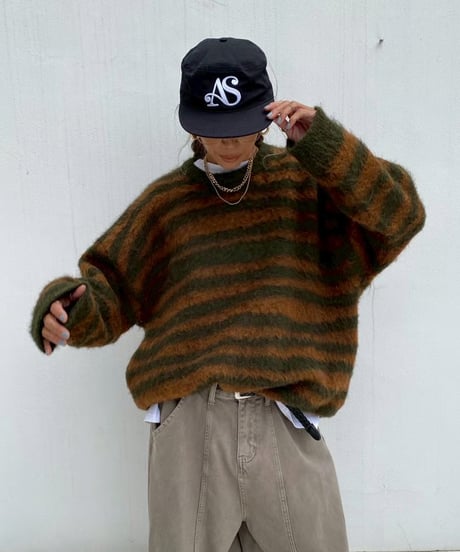 pattern knit「color zebra」#7925510