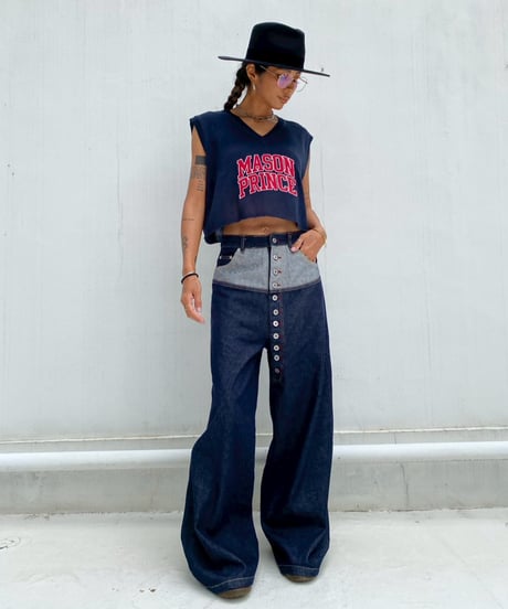 box knit tank「MASON」#256164