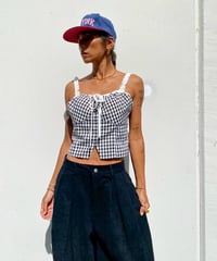 gingham camisole「diner」#2859