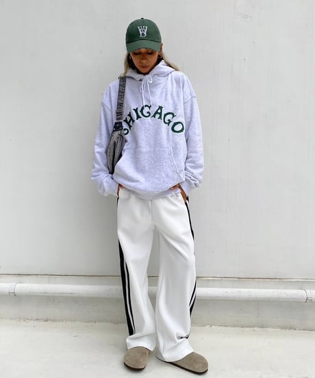 wide hoodie「CHICAGO」#75019