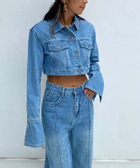 denim set up「spring」#8801