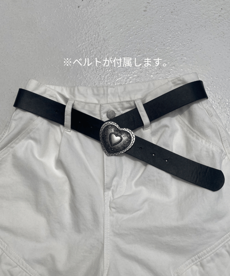 cargo half pt 「heart」【ベルト付】#9356