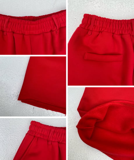 half sw pt「long shorts」#3048510(裏起毛／ベルト付き)