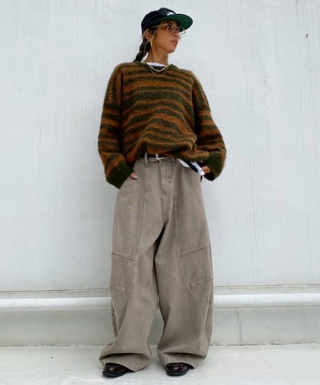 pattern knit「color zebra」#7925510