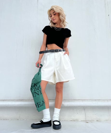 denim short pt 「Baggy」#122