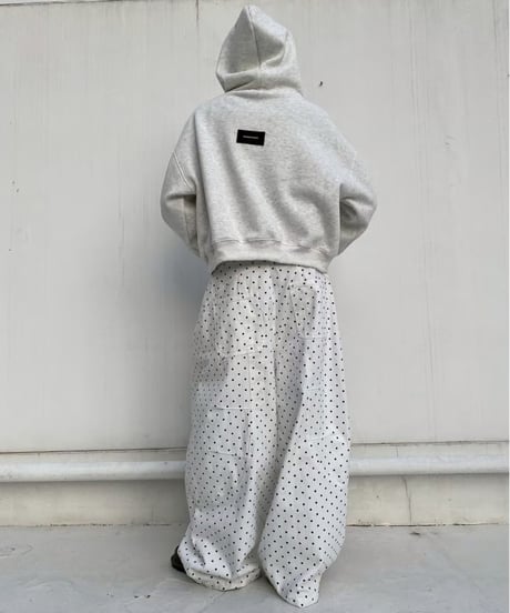 cropped hoodie「basic mood」#3935512（裏起毛）