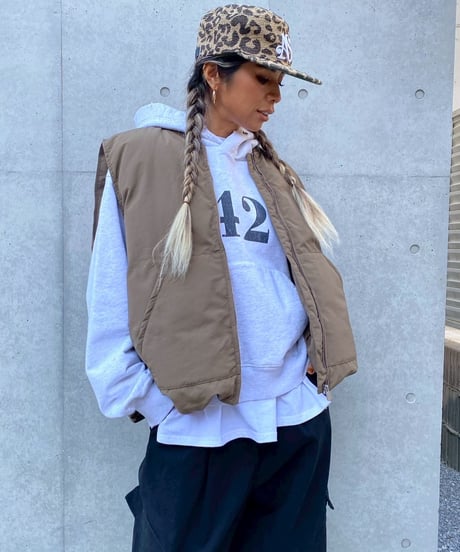 冬物非公開padded vest「puff」#6712510
