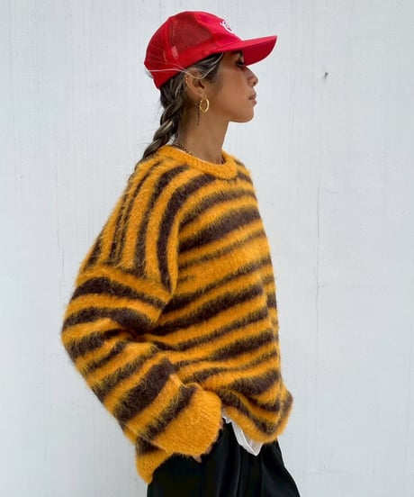 pattern knit「color zebra」#7925510