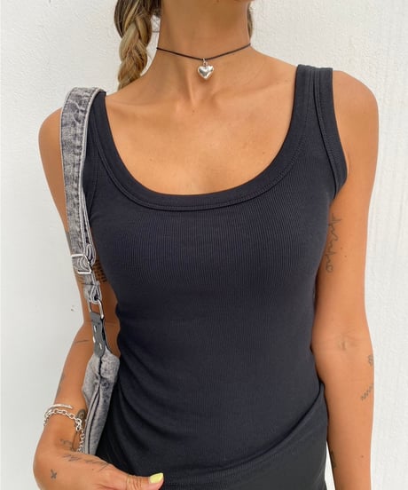 square neck tank #6073