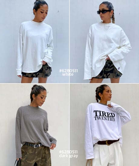 【¥3,800/¥4,600→¥3,000/¥4,000】longT「basic high」#8057512 #622259 #6280511