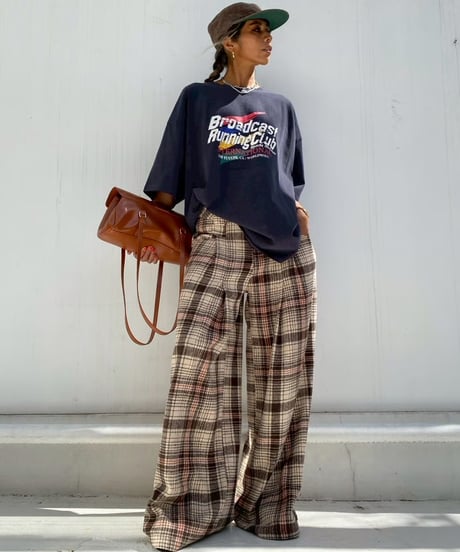 oversized T「running club」#203259