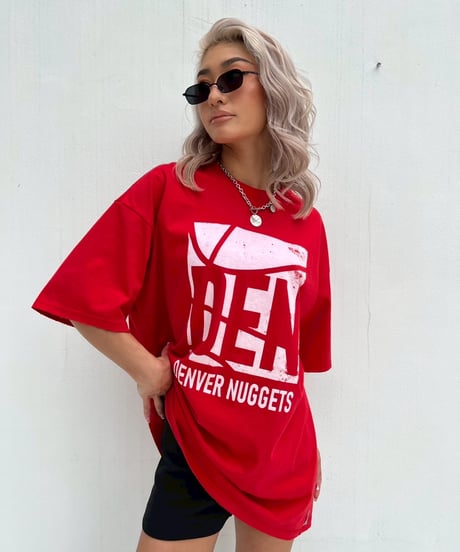 wide tee「DEN」#8386