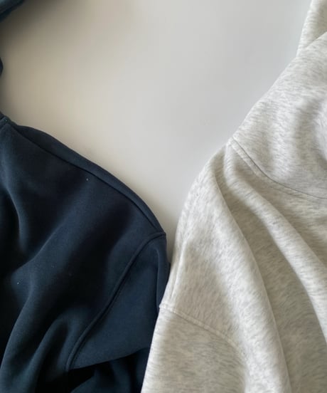 cropped hoodie「basic mood」#3935512（裏起毛）