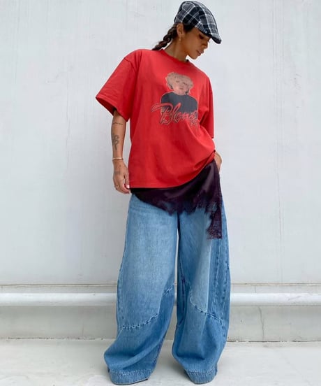 baggy pt「stitch barrel」#8018617