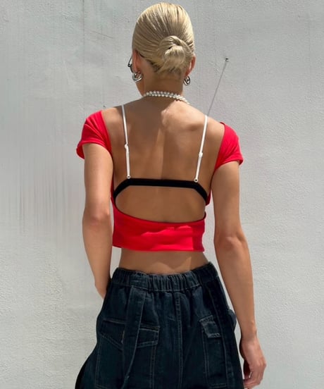 open back top 「show it」#27850