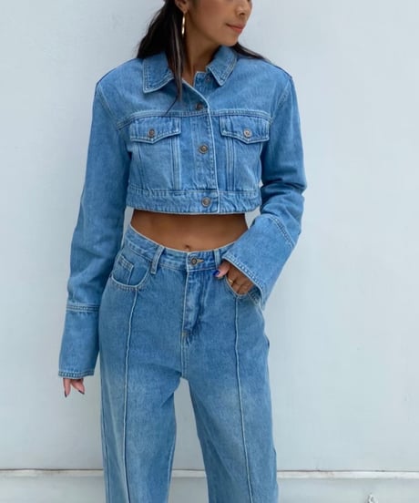 denim set up「spring」#8801