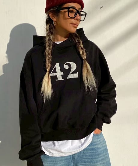 print hoodie「42」#539917512
