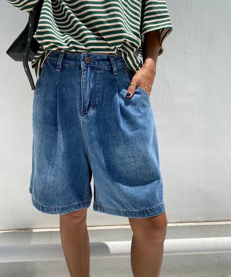 denim half pt「tack」#8580