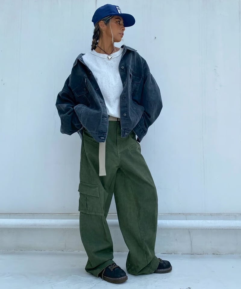 tablethotel-sūdo college denim jc denim jc「oversized G」#208558 | tablethotel-sūdo