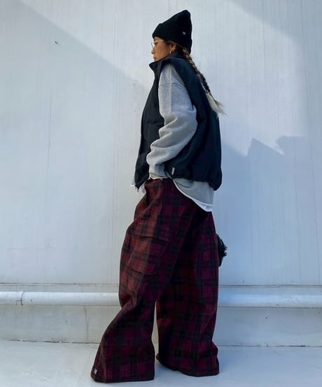 padded vest「high neck」#1812510
