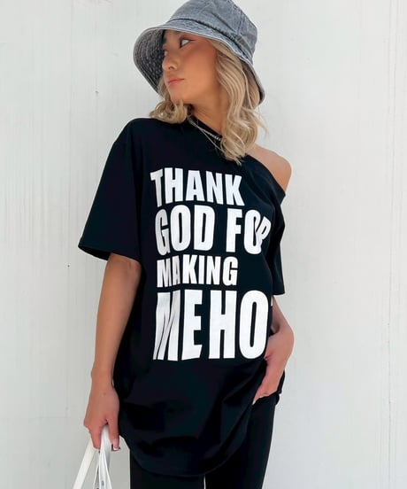 logo tee「oneshoul」#25465