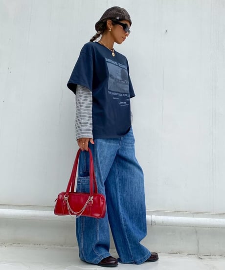 double zip bag「chain」#668858